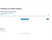 Tablet Screenshot of cpanel-hosting.net